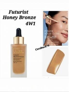 🌺Estee Lauder 4W1 Honey Bronze Futurist Skin Tint Serum Foundation SPF 20